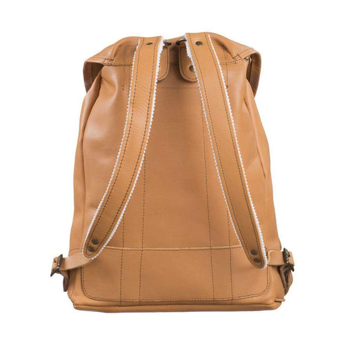 Beckmann Lederrucksack, 26 Liter Natur