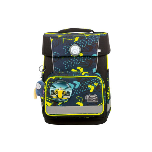 School-Mood Champion Pro Elias (Rennwagen), 7-tlg. Schulranzenset