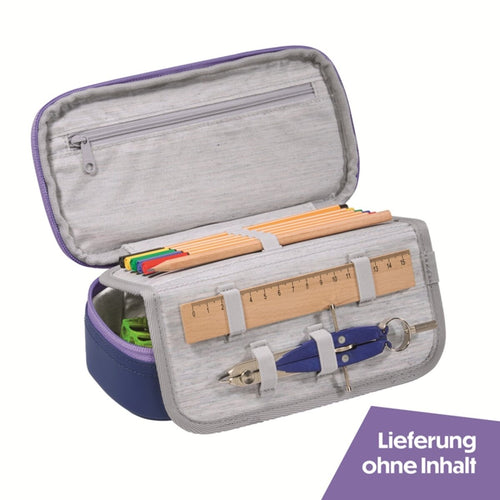 Coocazoo Schlampermäppchen Mate Tarp Frosty Lilac lila 24 cm x 6 cm x 11 cm