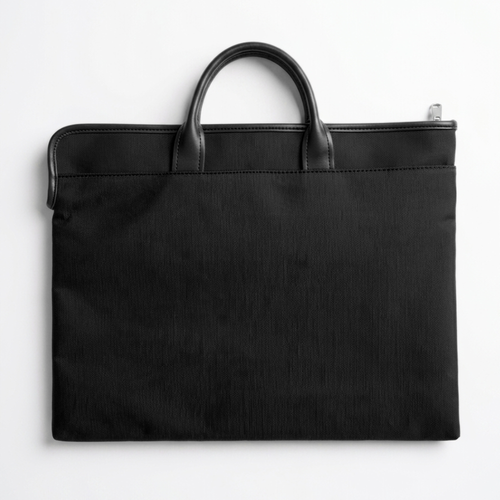 Tasche filofax Microfiber portfolio tote black – Elegante Business- und Laptoptasche