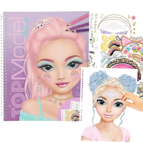Depesche 0013983 Create your TOPModel Make Up Malbuch