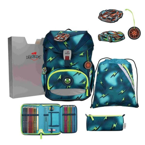 DerDieDas ErgoFlex Superlight Schulranzen-Set Magic Light 5tlg.