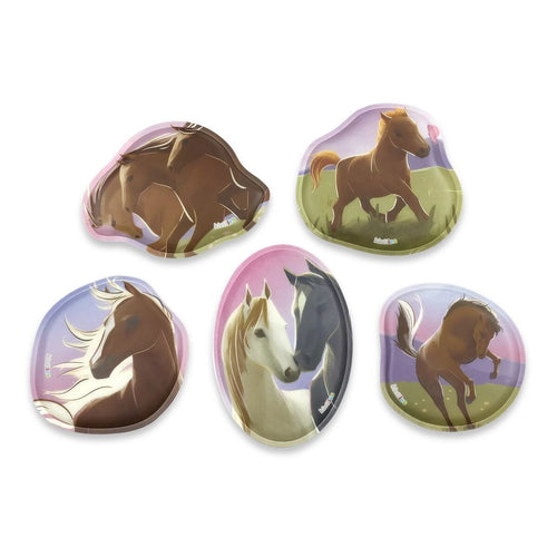 ergobag Kontur Kletties-Set Pferdeglück, 5-teilig bunt 10 x 0,4 x 9 cm