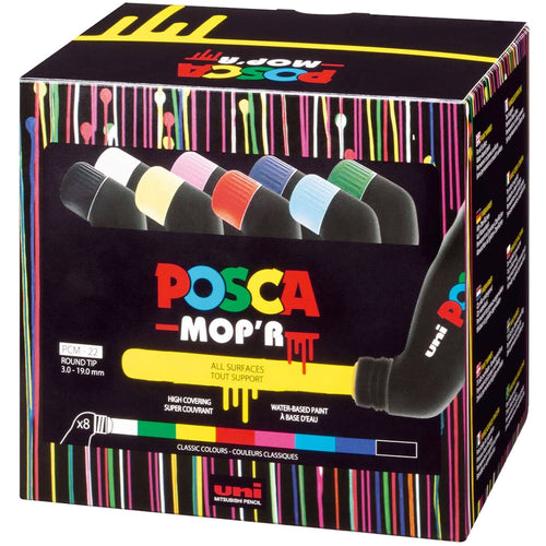 Faber-Castell Marker UNI POSCA MOP´R PCM-22 8er Set