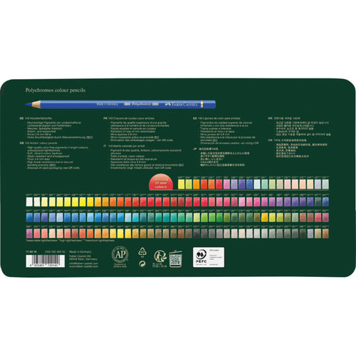 Faber-Castell Polychromos 140 Stifte im Metalletui