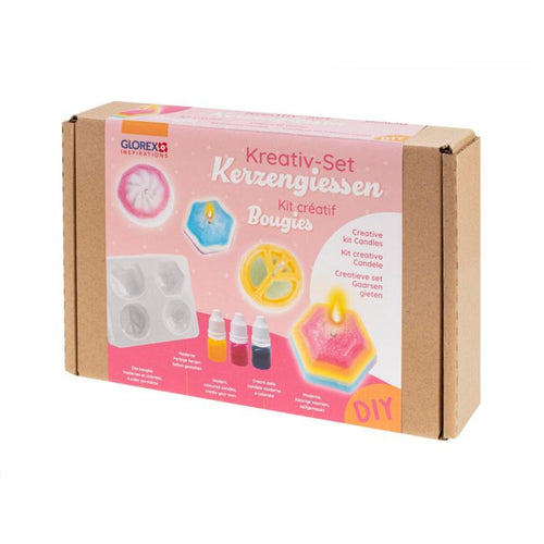 GLOREX Kreativ-Set Kerzengiessen Pappkarton