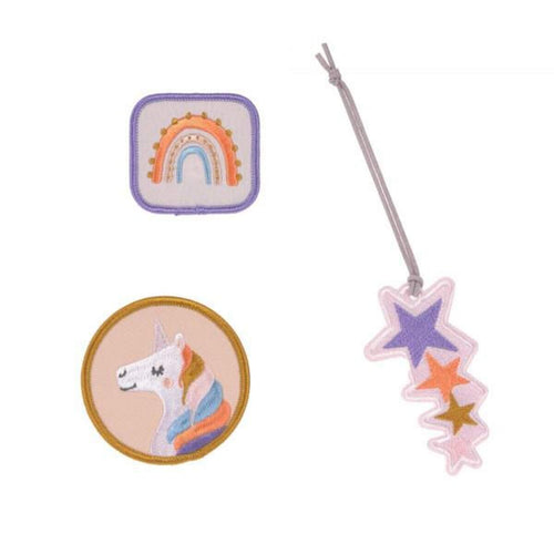 School Patches Set Unicorn