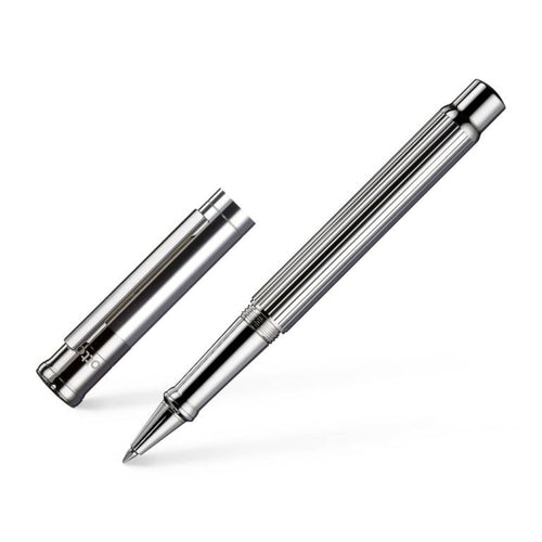 ottohutt design01 Füllfederhalter Matt Blau Ruthenium 13,5 cm