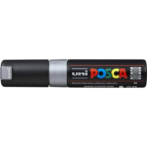 Posca Marker UNI POSCA PC-8K silber