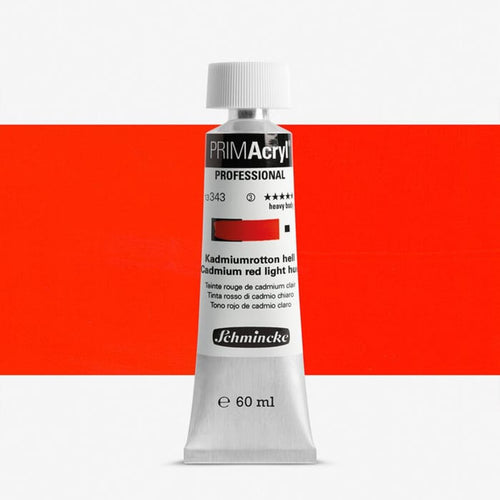 Schmincke PrimAcryl Professional 60ml Kadmiumrotton hell