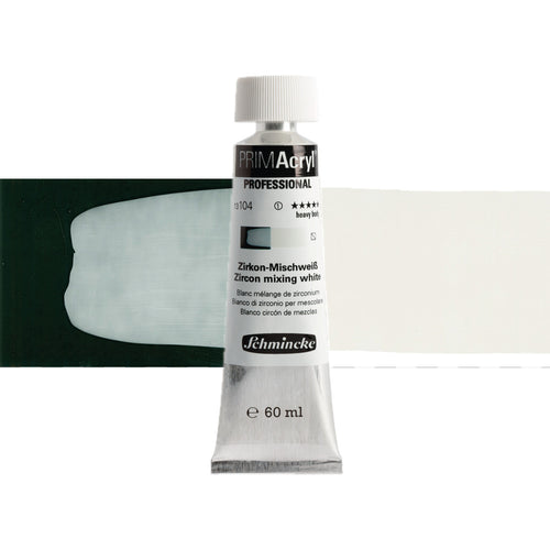 Schmincke PrimAcryl Professional 60ml Zirkon-Mischweiß