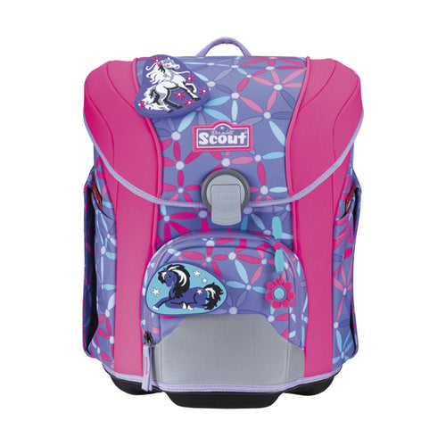 Scout Micro Schulranzen-Set 4tlg. Pony Love 19 Liter