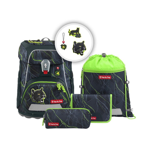 FIT Schulranzen-Set "Danger Cat Chiko", 5-teilig