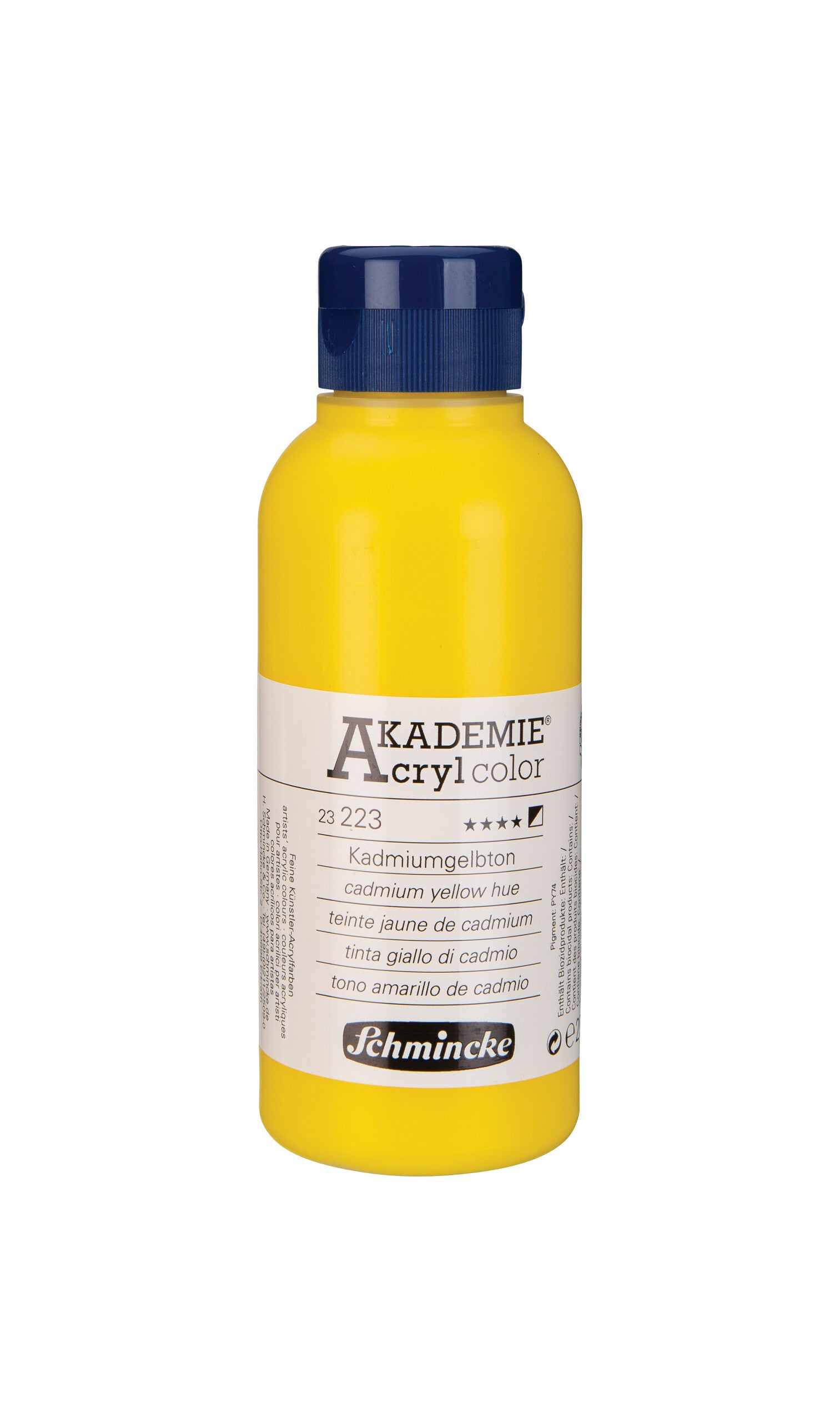 AKADEMIE Acryl color 250ml Kadmiumgelbton