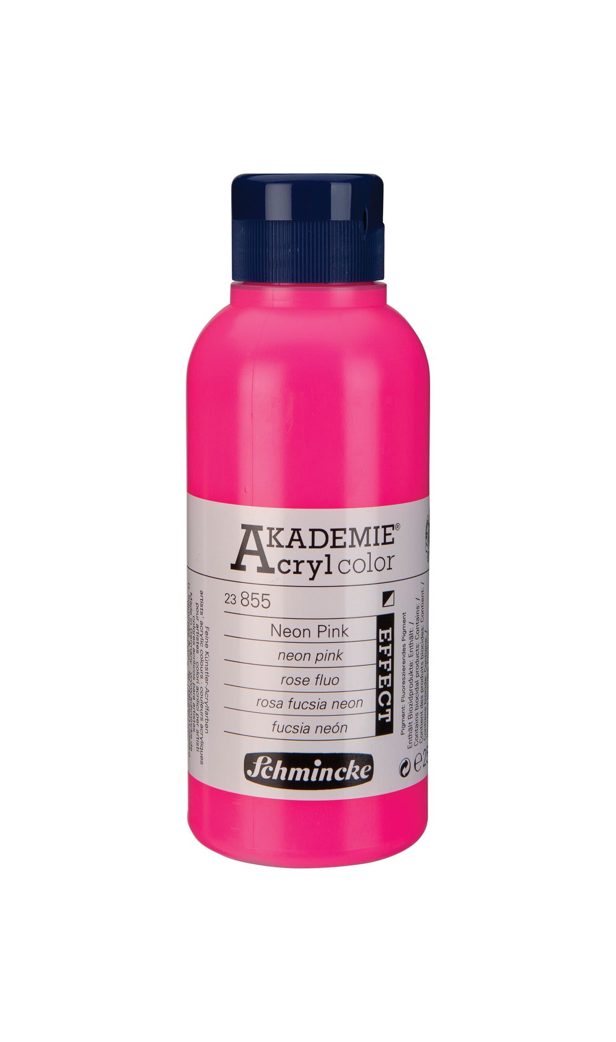 AKADEMIE Acryl color 250ml Neon Pink