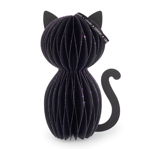 Halloween-Deko im Wabendesign - Meeoow