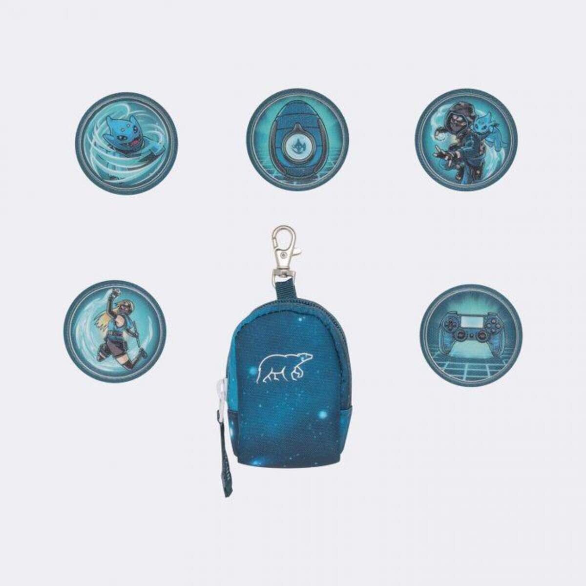 Beckmann Mini Rucksack mit Buttons, Ninja Master