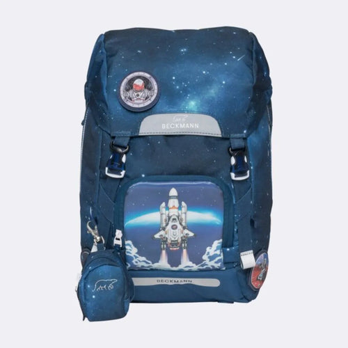 Beckmann Schulrucksack-Set Classic Maxi Space Mission, 6-teilig