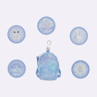 Ranzenset BM Classic Unicorn Princess Ice Blue