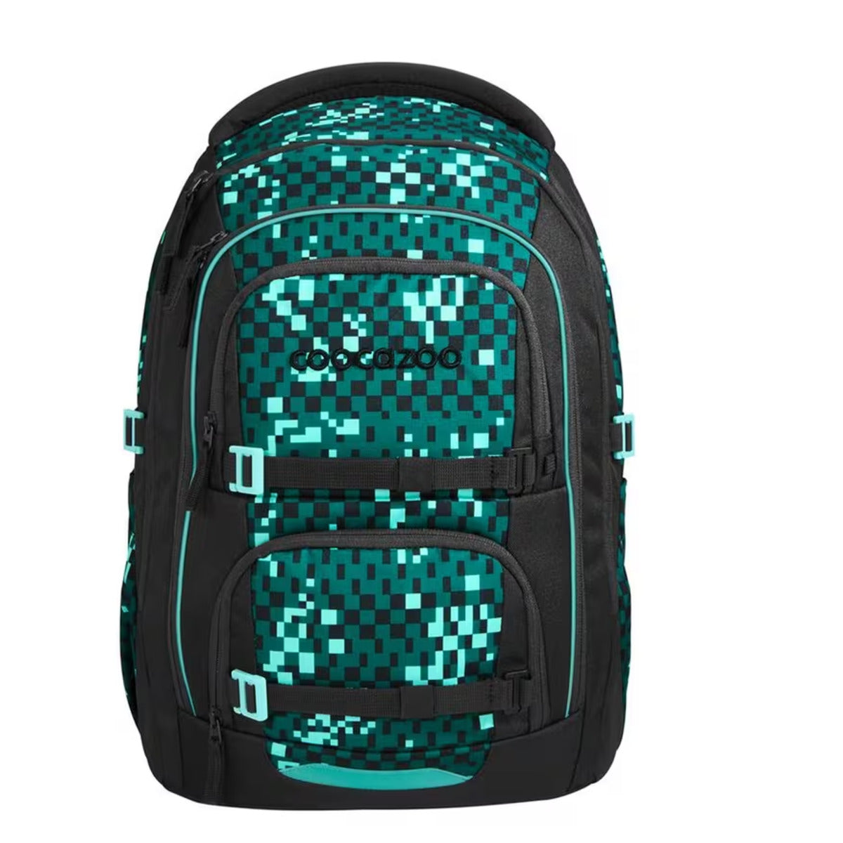 Coocazoo Rucksack PORTER Pixel Blox grün 35 Liter