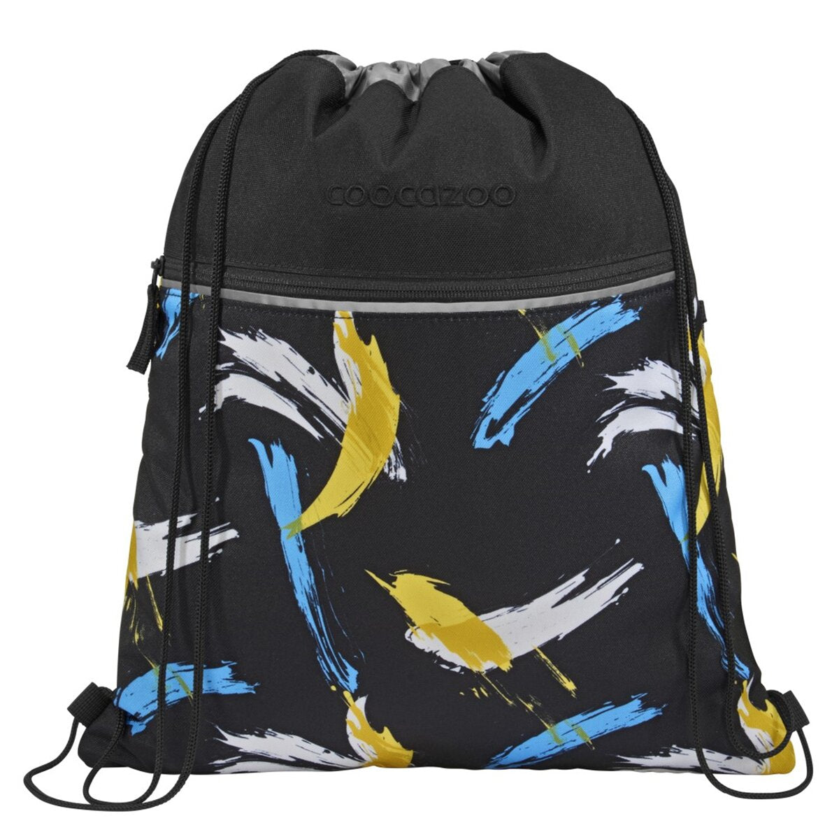 Coocazoo Turnbeutel Crazy Artnight schwarz 10 Liter