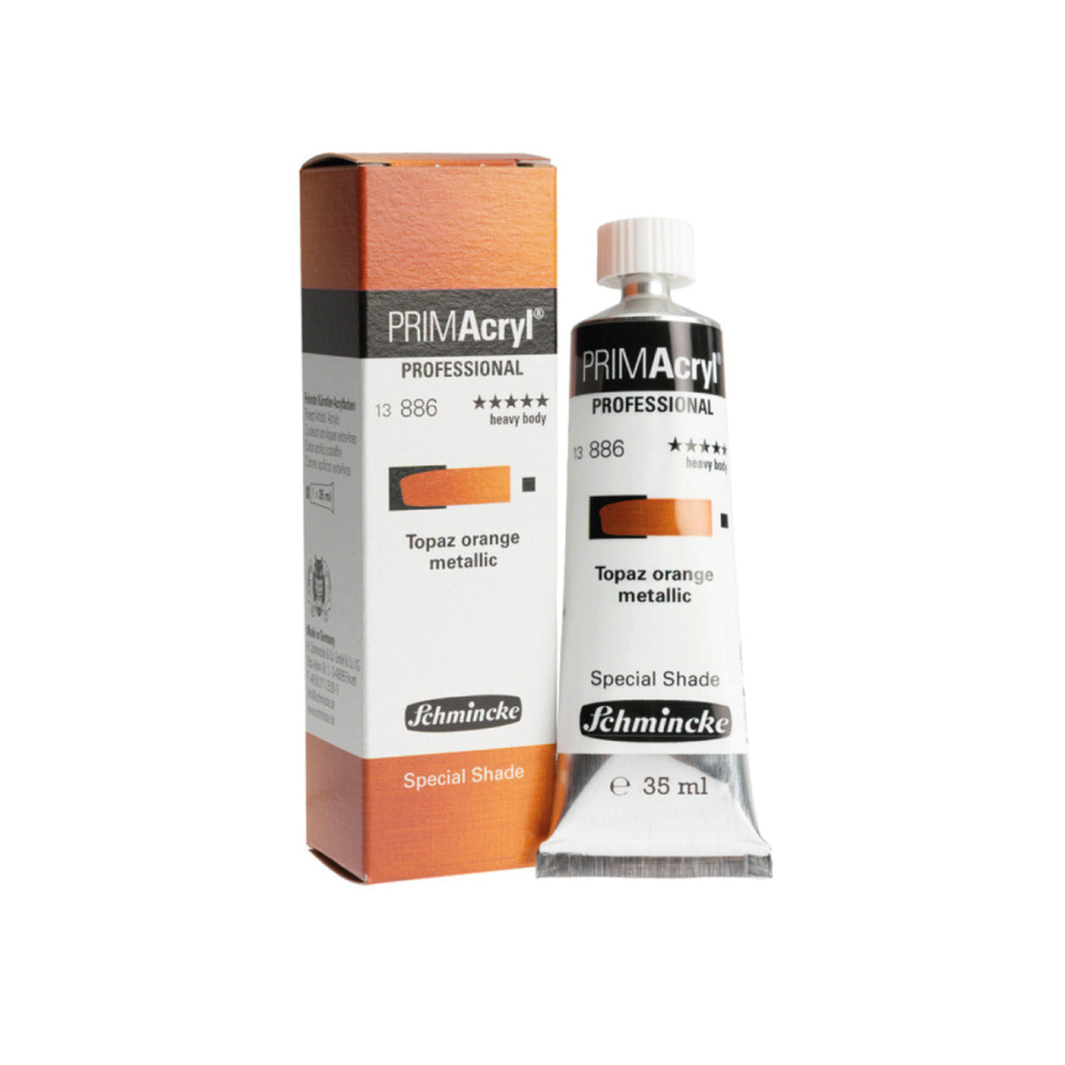 Schmincke PrimAcryl 35ml Topaz orange metallic Sonderedition