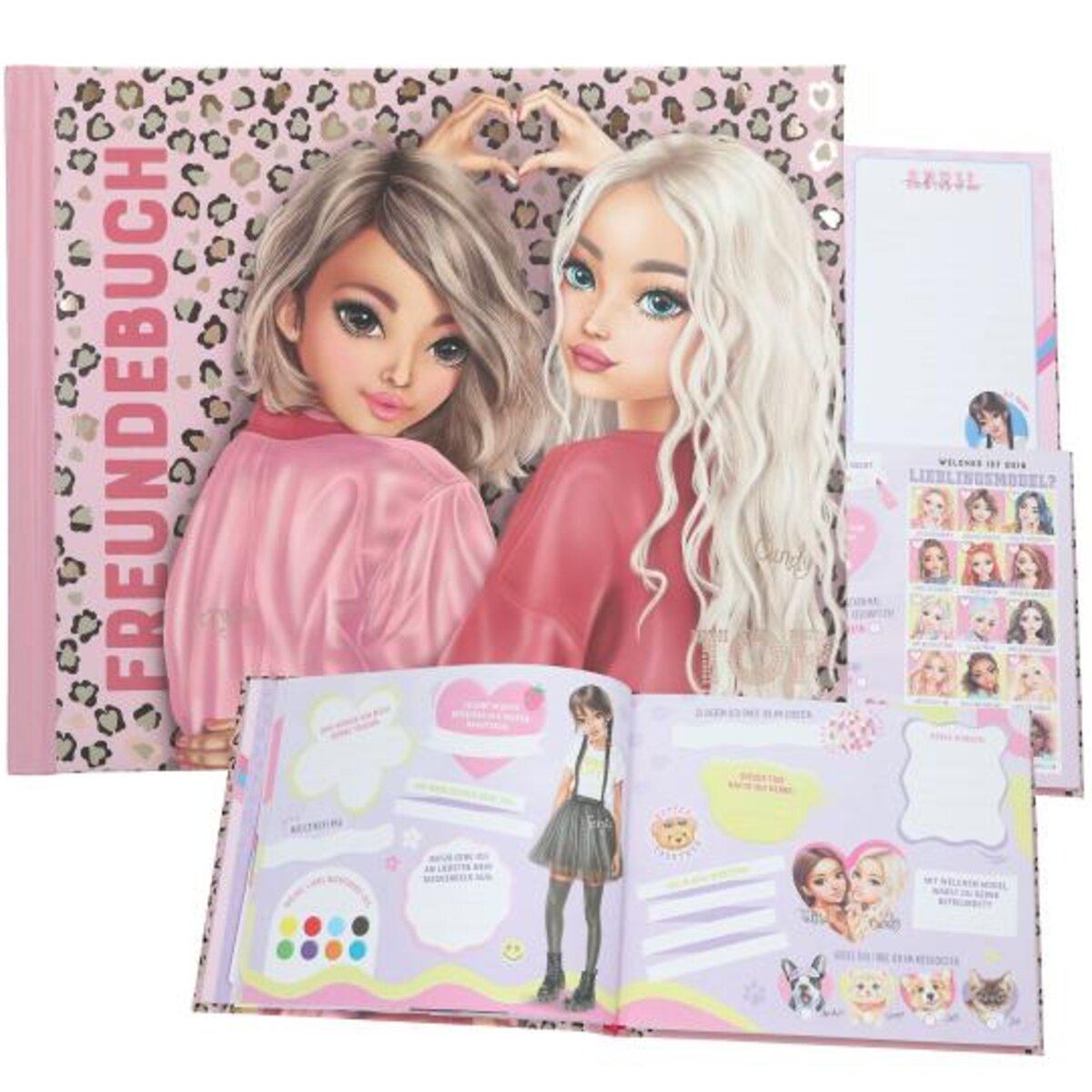 Depesche TOPModel Freundebuch LEOHEART