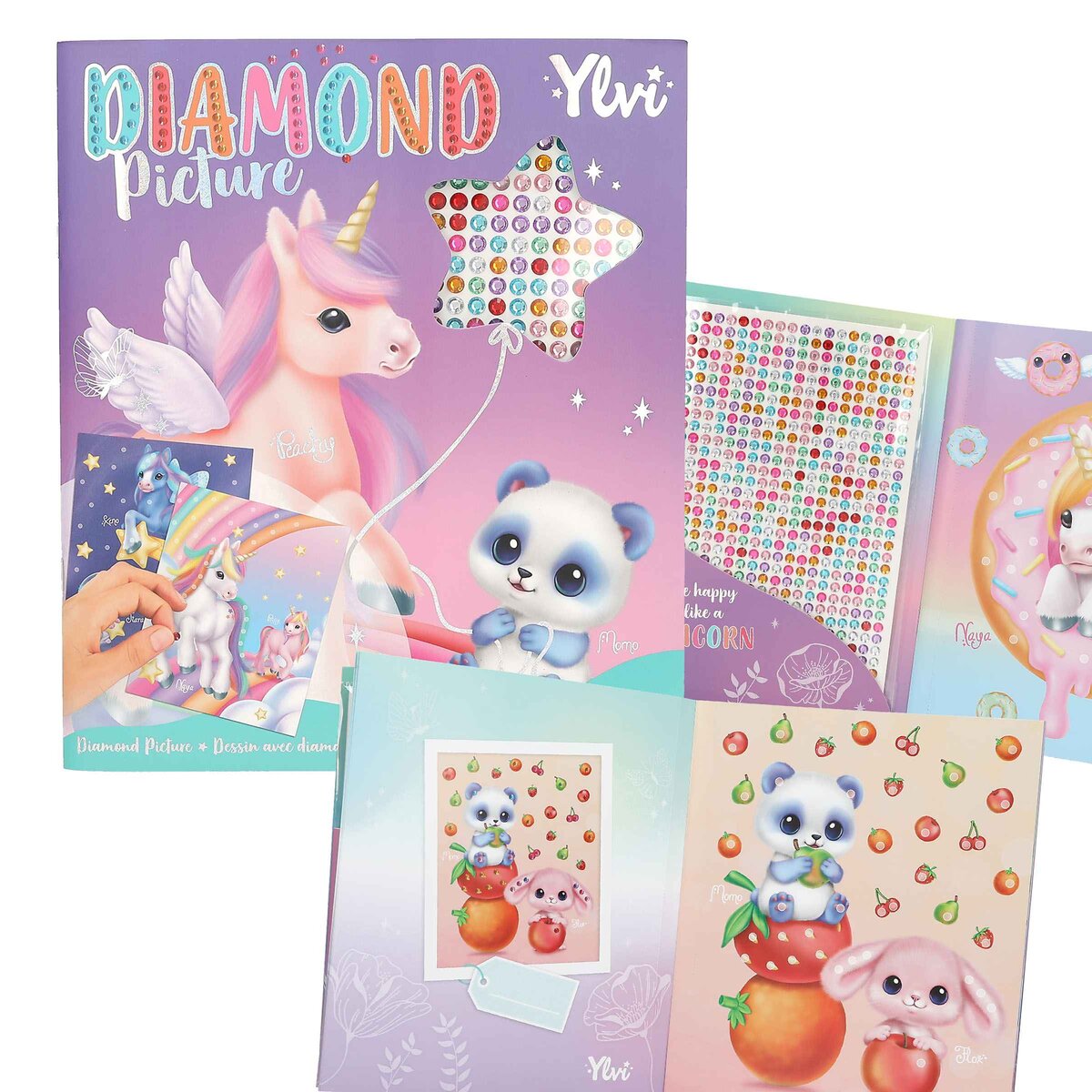Depesche 13483 Ylvi Create your Diamond Picture Stickerbuch