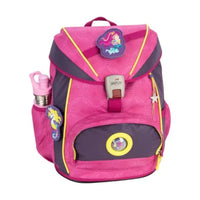 DerDieDas Schulrucksack-Set ErgoFlex Exklusiv Superflash Pink Mermaid, 5-teilig