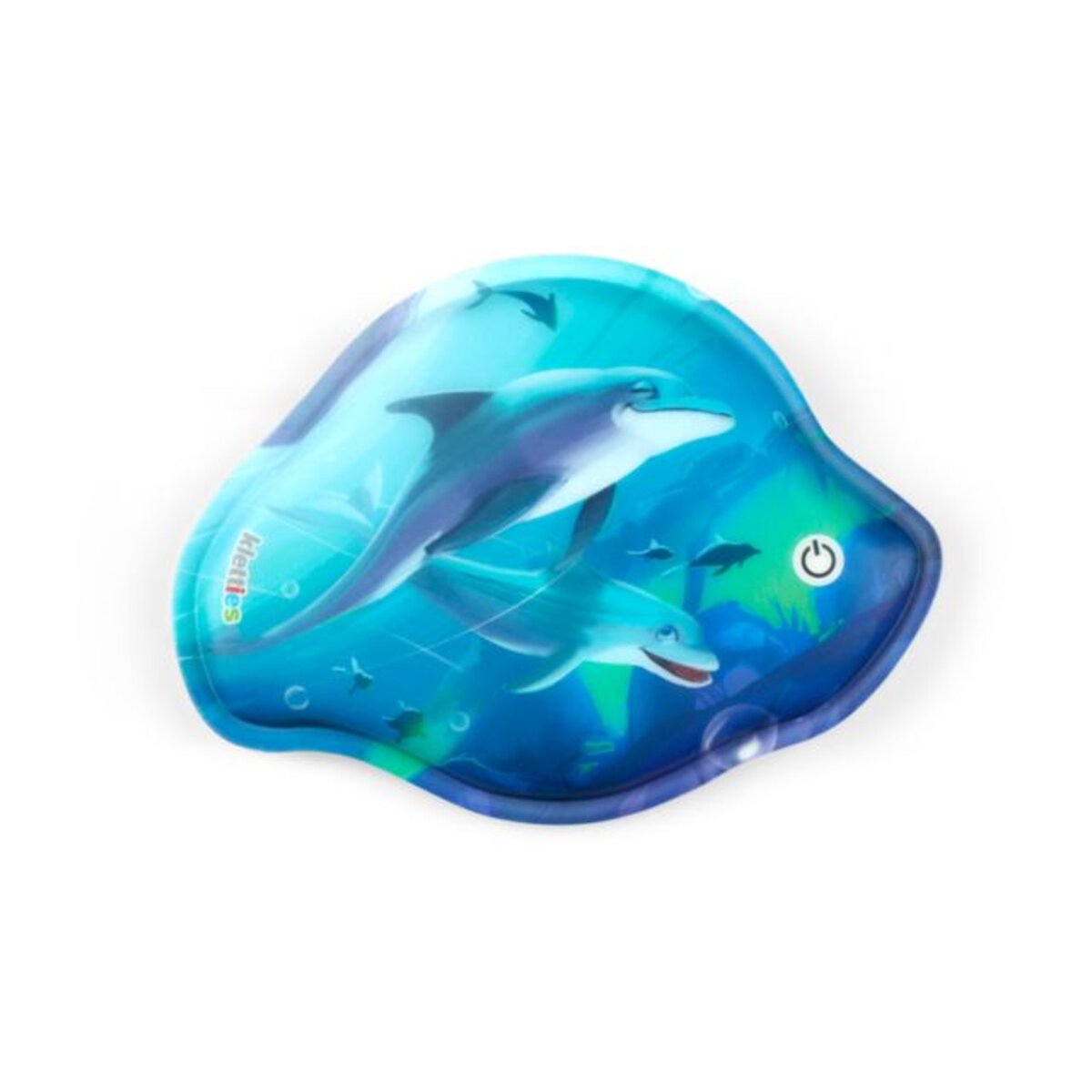 ergobag Blinkie Klettie Delfin bunt 10 x 9 x 1 cm