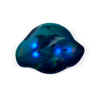 ergobag Blinkie Klettie Delfin bunt 10 x 9 x 1 cm