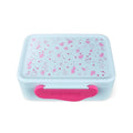 ergobag Brotdose Bubbles blau rosa 0,5 x 17 x 12 cm besonders leicht und robust