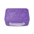 ergobag Brotdose Fee aus leichtem und robustem Kunstoff blau 17 x 7 x 14 cm