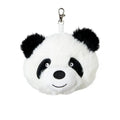 ergobag Plüsch Hangies Panda Schwarz, Weiß 5,5 x 7 x 5 cm