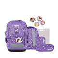 ergobag maxi Schulranzen-Set PonyBäradies lila 24 Liter 6-teilig
