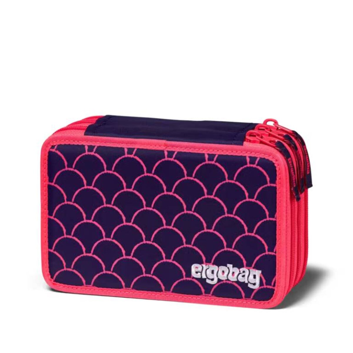 ergobag Maximäppchen PerlentauchBär Rosa, Lila mit 3 Fächern 40-teilig