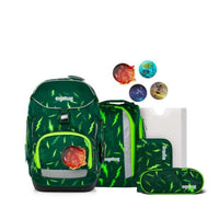 ergobag Pack Set Schulranzen-Set Bärtastisch 6-teilig Grün 20 Liter