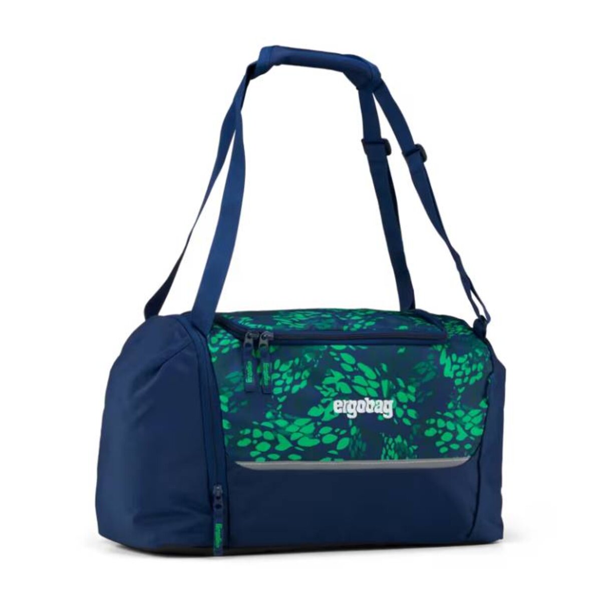 ergobag Sporttasche Drachenbezwingbär blau grün 26,5 Liter 21 x 21 x 42 cm