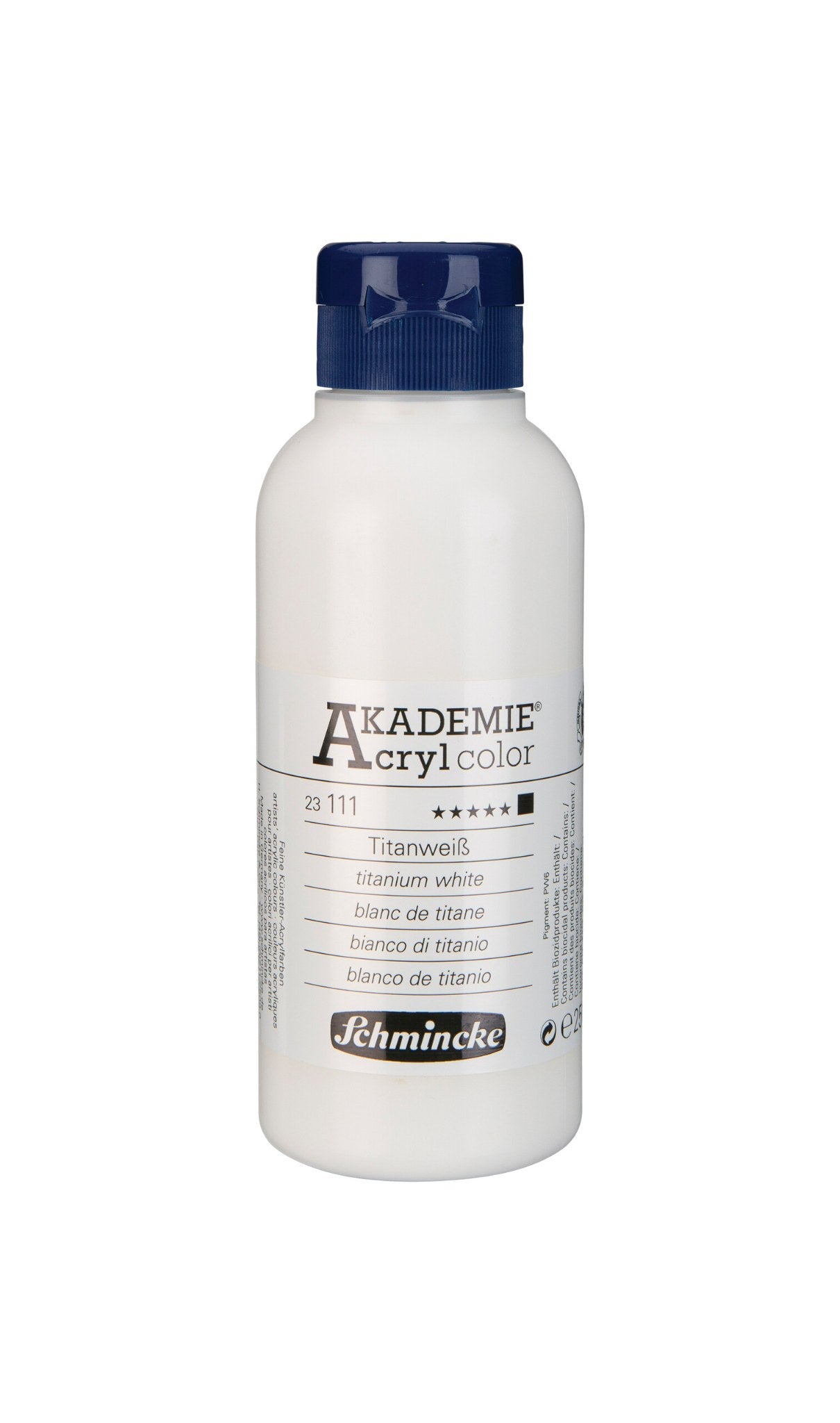 AKADEMIE Acryl color 250ml Titanweiß