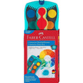 Faber-Castell 125003 Farbkasten Connector mit 12 Farben und Deckweiß