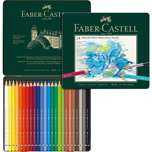 Faber-Castell Albrecht Dürer Aquarellstift, 24er Metalletui