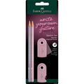 Faber-Castell Bleistiftset Sparkle mit 2 Bleistiften Anspitzdose und Radierer