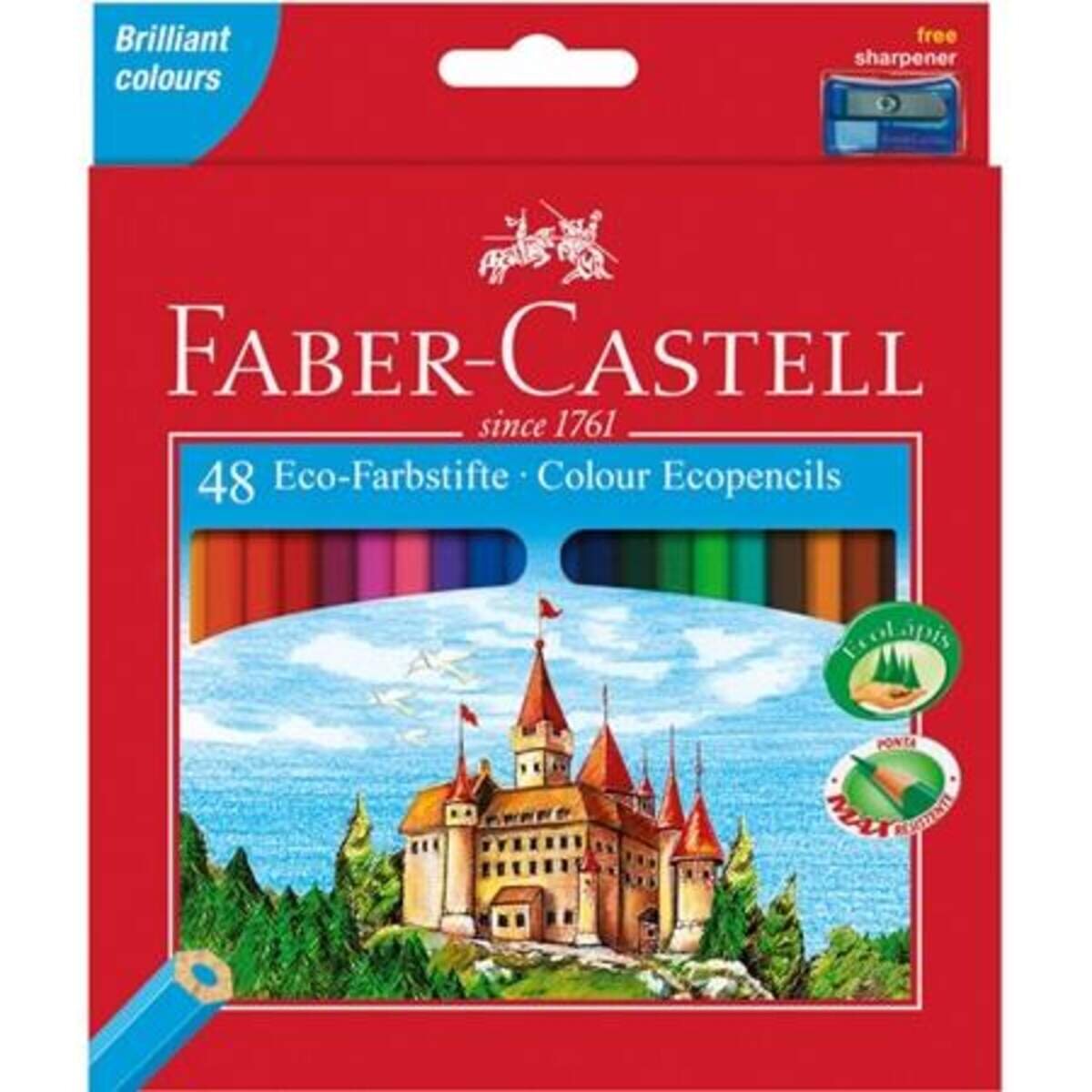 Buntstift Castle 48er Kartonetui