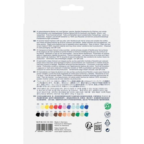 Faber-Castell Goldfaber Sketch Marker, 24er Etui