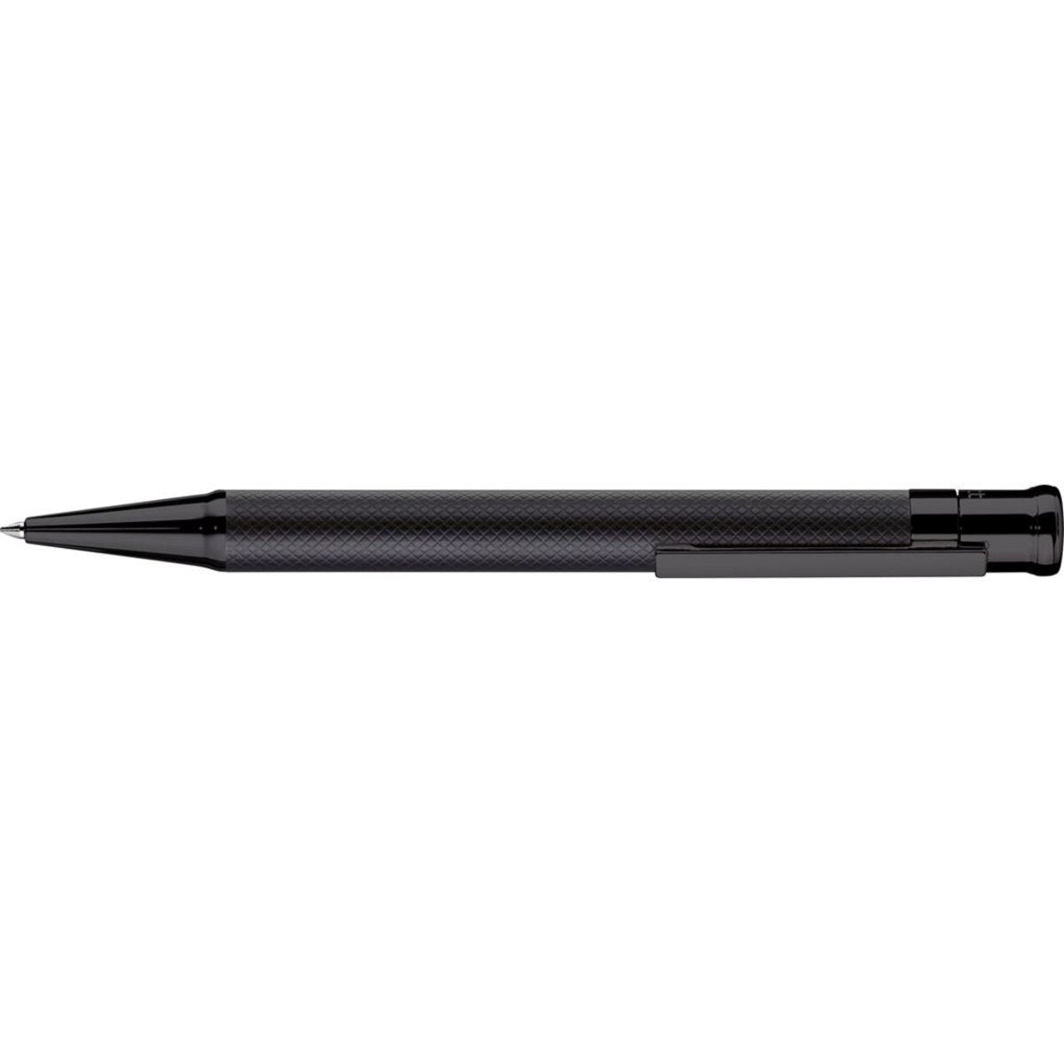 Faber-Castell Otto Hutt design04 Kugelschreiber sw pvd karo B