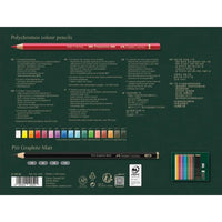 Polychromos 17er + Pitt Graphite Matt 4er plus Anspitzer+Radierer