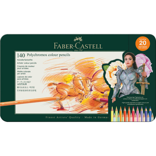 Faber-Castell Polychromos 140 Stifte im Metalletui