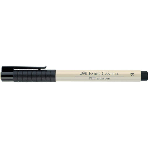 Faber-Castell Tuschestift Pitt artist pen brush, B, Farbe 270, warmgrau I
