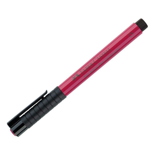 Faber-Castell Tuschestift Pitt Artist Pen Calligraphy, 2,5 mm, karminrosa