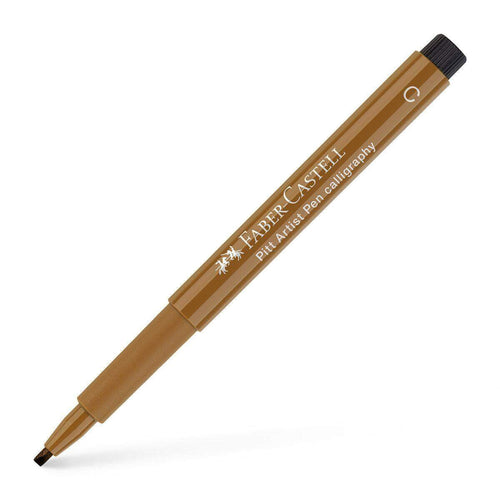 Faber-Castell Tuschestift Pitt Artist Pen Calligraphy, 2,5 mm, umbra natur
